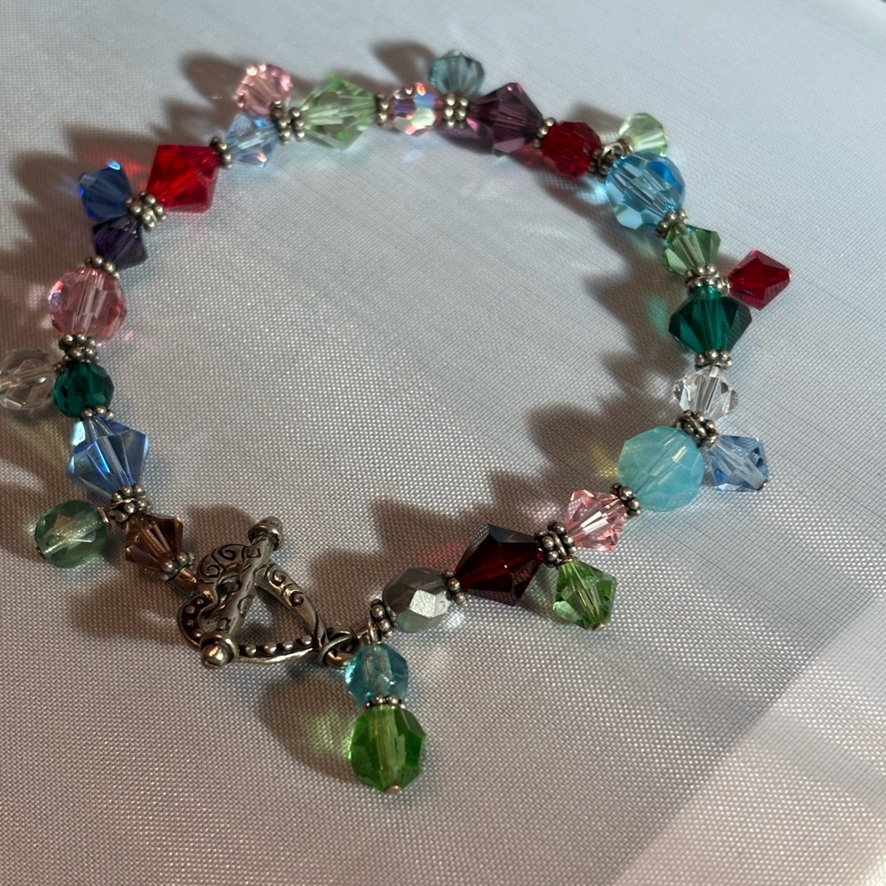 Swarovski multiple color bracelet